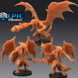 $8.90Draconic Demon Red Set / Fire Devil Dragon / Demonic Encounter