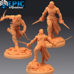 $8.90Elven Barbarian Set / Male Elf Hunter / Ancient Elvish Tribe