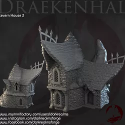 $9.95Dark Realms Draekenhal - Cavern House 2