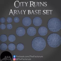 $9.99City Ruins Army Basing Set (Pre-Supported)