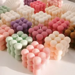 Bubble Cube Candle