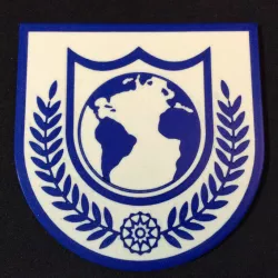 Buck Rogers Earth Defence Directorate Logo Coaster