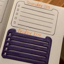 Bullet journal Stencil
