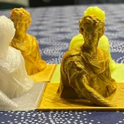 Caeser Desktop Statue