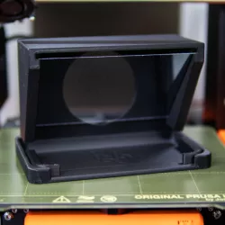 Camera Lens Mounted Teleprompter
