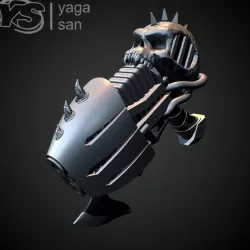 CHAOS BLASTER (1:1 SCALE) FOR FDM