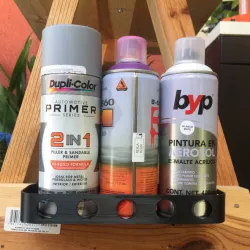 Charola para botes de spray / Spray can tray
