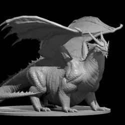 Chonky Red Dragon