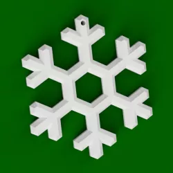 Christmas snowflake