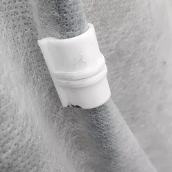 Clip for garden film