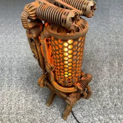 Coke Oven - Steampunk Style Lamp