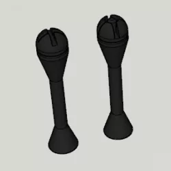 Cold Steel Big Boa Blow Gun 3D Printable Enhanced Stun Dart & Cracker Dart