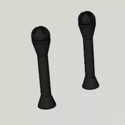 Cold Steel Big Boa Blow Gun 3D Printable Enhanced Stun Dart & Cracker Dart V2
