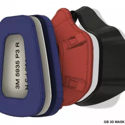 COVID-19 - GB 3D MASK SYSTEM N95 - PROTECT