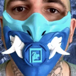 COVID-19 samurai respirator sub zero