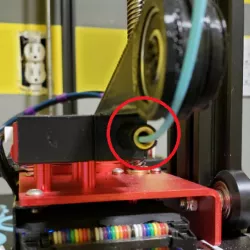 CR10 Max Filament Roller Guide