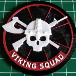 Custom logo viking squad