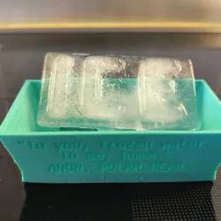 customisable ice cube mold
