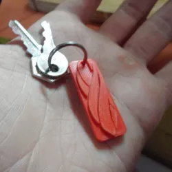 Dead space key ring