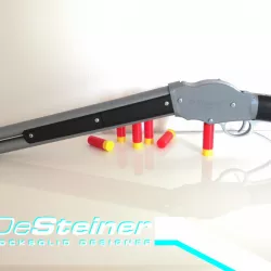 DeSteiner Model 1887 - mechanically working Winchester Prop Gun