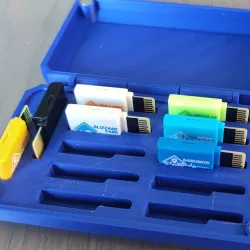 DiM Card Case - Print in place hinge