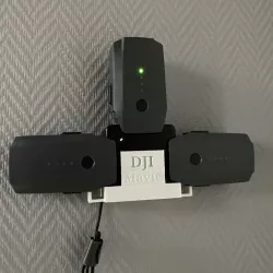 DJI Mavic FlyMore-Combo 3x Battery Charger Mount Wall