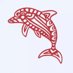Dolphin wall-art
