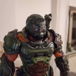 Doom Guy face