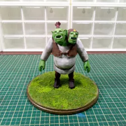 Dota2 Orge Magi x Shrek cross-over
