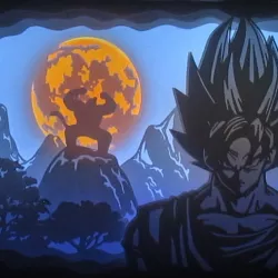 dragon ball lamp ligthbox
