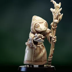 Druid shaman Frogfolk