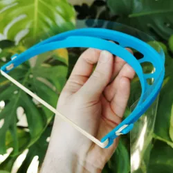 Easy 3D printed Face Shield - Upgrades