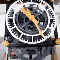 Electric rewind for clock 24 add-on