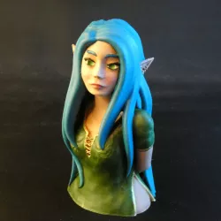 Elven girl bust