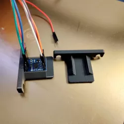 Ender 3 accelerometer holder for Klipper input shaping