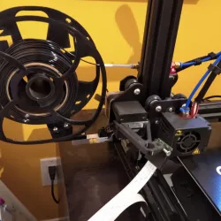 Ender3 side spool support but with with weight sensor (load cell)