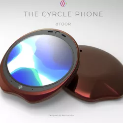 Ergonomic Cyrcle Phone Design