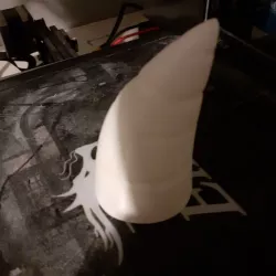 Eri's horn cosplay prop