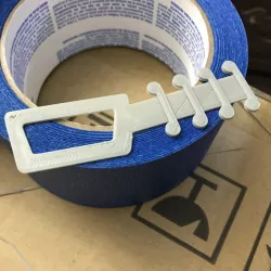 Extension link for surgical mask strap