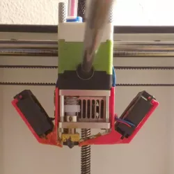 Extra Light Fan-Blower holder for Ultimaker 2