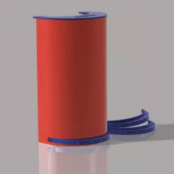 Face shield Frame Dispenser for Laser Free Face Shield by Haibeer Workshop
