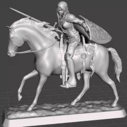 Female Elf Rider
