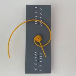 Fibonacci Spiral Clock