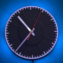 Filament Spool Clock With RGB Lighting
