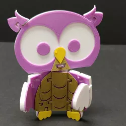 Flexi Articulated Owl