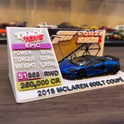 Forza Horizon 5 Festival Garage Display Base (LCD Models Mclaren 600LT)