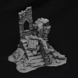 FREE Grimdark Ruins 28mm scale