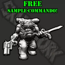 Free Orc Commando Sample!