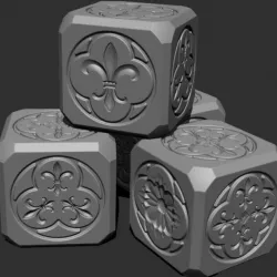 Free Warrior Nun Dice.