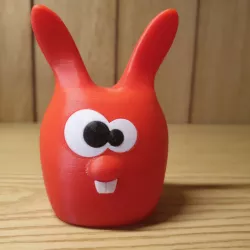 Funny Easter bunny